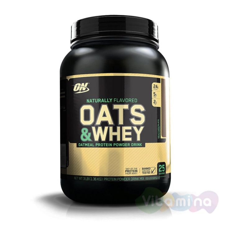 Optimum Nutrition 100% Natural Oats and Whey 3lb (1.36 кг)