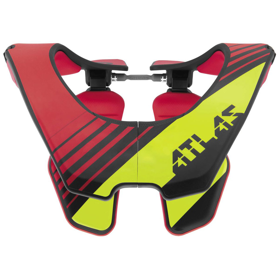 Atlas - Air Radioactive защита шеи, красно-черно-желтая