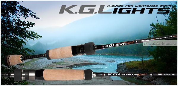 Спиннинг  Major Craft K.G.LIGHTS KGL-782L 2.34м / тест 2-10гр