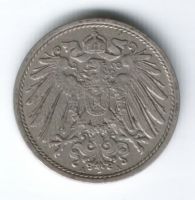 10 пфеннигов 1905 г. А Германия