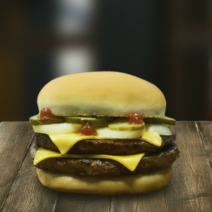Двойной чизбургер 309г