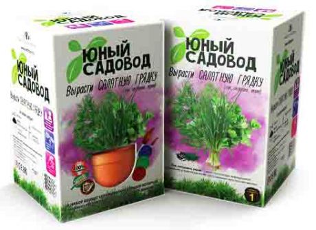 Набор Юный садовод 'Вырасти салатную грядку'