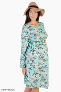 Платье для беременных цветочный принт  Артикул: 99354