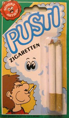 Сигареты с дымом (Имитация, когда куришь идет дым)