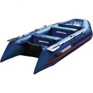 Лодка NISSAMARAN надувная, модель TORNADO 360, цвет синий (аллюм. пол) A/L