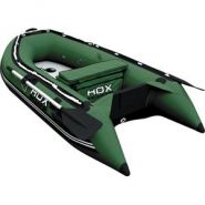 Лодка HDX надувная, модель OXYGEN 240 AL, цвет зелёный