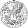 Расширение Евросоюза 5 евро Австрия 2004 серебро на заказ