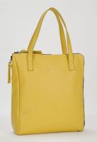 Жёлтая итальянская сумка