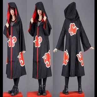 Костюм Плащ Акацуки Akatsuki