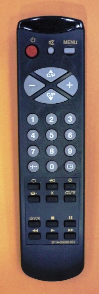 Samsung 3F14-00038-091/092/093  (TV, VCR) (3F14-00038-450, 3F14-00038-091, 3F14-00038-092, 3F14-00038-093, AA59-10015A, AA59-10015A, CK-3382ZR, CK-5079ZR, CK-5081Z, CK-5085TBR, CK-5085TR, CK-5085ZR, CK-5366ZR, CK-5379TR, CK-5379ZR, CS-3385Z)