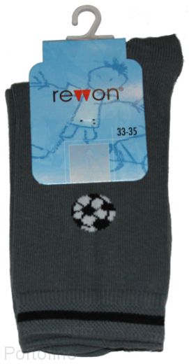109-002 B  Размер  27-29 (17-18 см )  Носочки для мальчиков  с компьютерным рисунком Rewon (Польша)