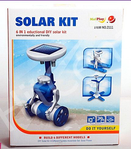 Конструктор 6 В 1 Solar Kit