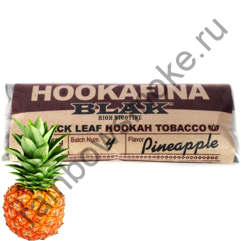Hookafina Blak 250 гр - Pineapple (Ананас)