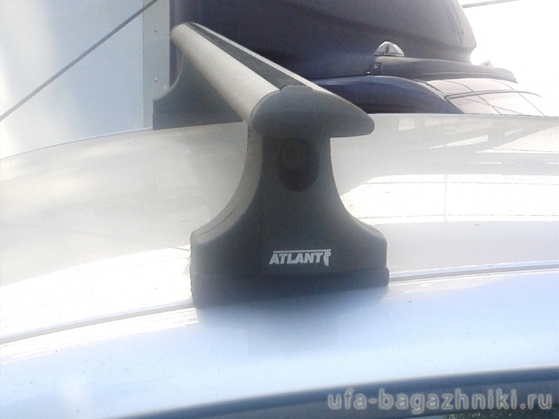 Багажник на крышу Renault Kangoo 2008-..., Атлант, крыловидные аэродуги