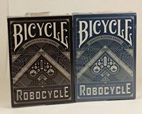 Карты Bicycle Robocycle (черные и синие)