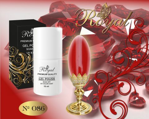 ROYAL №086 гель лак 10 мл.