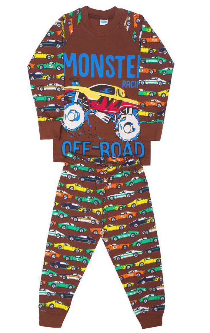 Пижама для мальчика Monster Racer