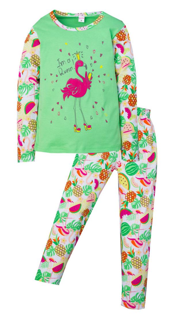Пижама для девочки Flamingo