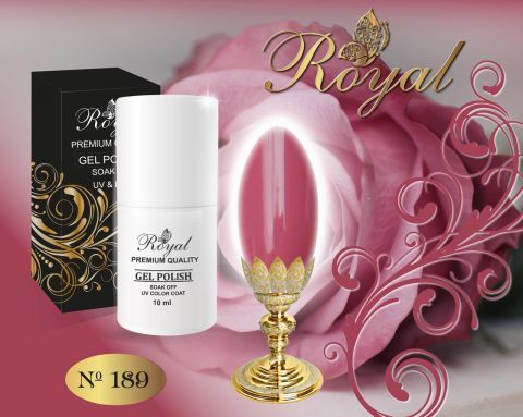 ROYAL №189 гель лак 10 мл.