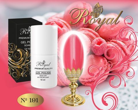 ROYAL №191 гель лак 10 мл.
