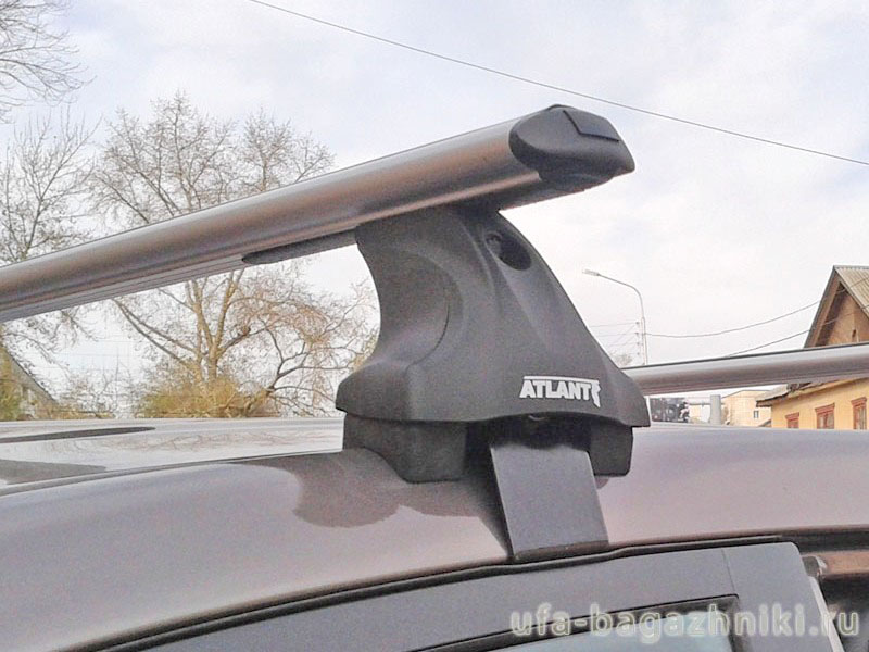 Багажник на крышу Toyota Venza, Атлант, аэродинамические дуги