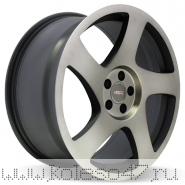 VISSOL V-006 8.5x19/5x112 ET35 D66.6 BLACK MACHINED WITH DARK TINT