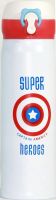 Термостакан Super Heroes с поилкой 500 мл Captain America