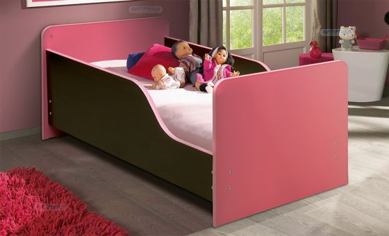 Кровать детская с бортом Малышка № 2
