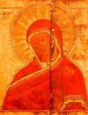 Огневидная икона Божией Матери (копия 19 века)