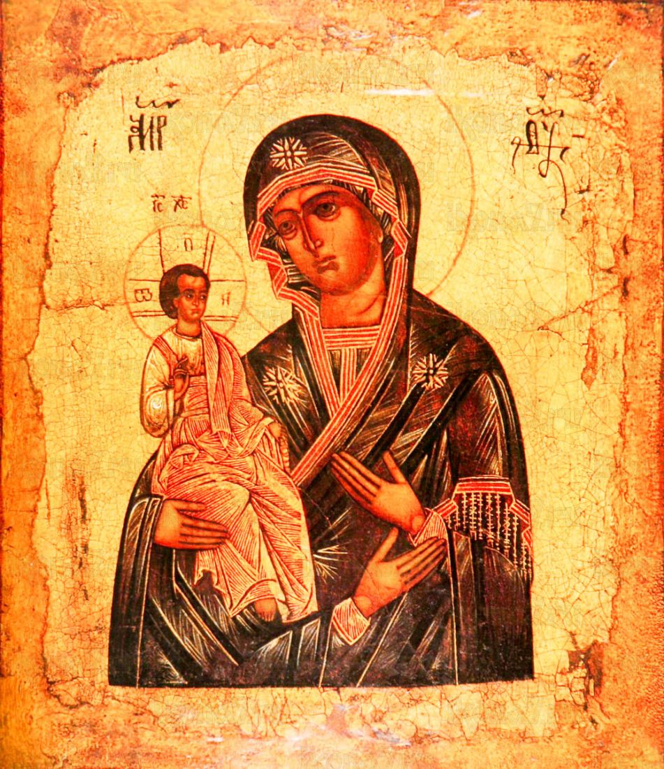 Икона Троеручица (копия старинной)
