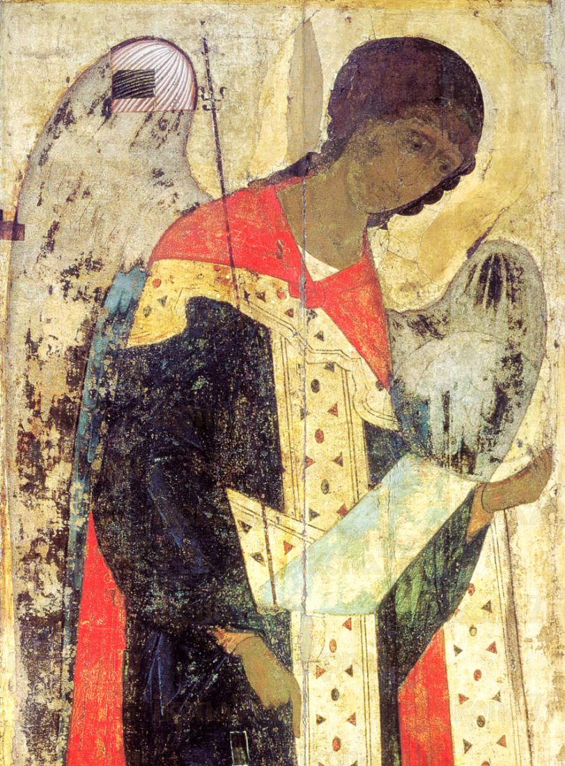 Икона Михаил Архангел (копия 15 века)