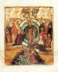 Икона Воскресение Христово (копия 16 века)