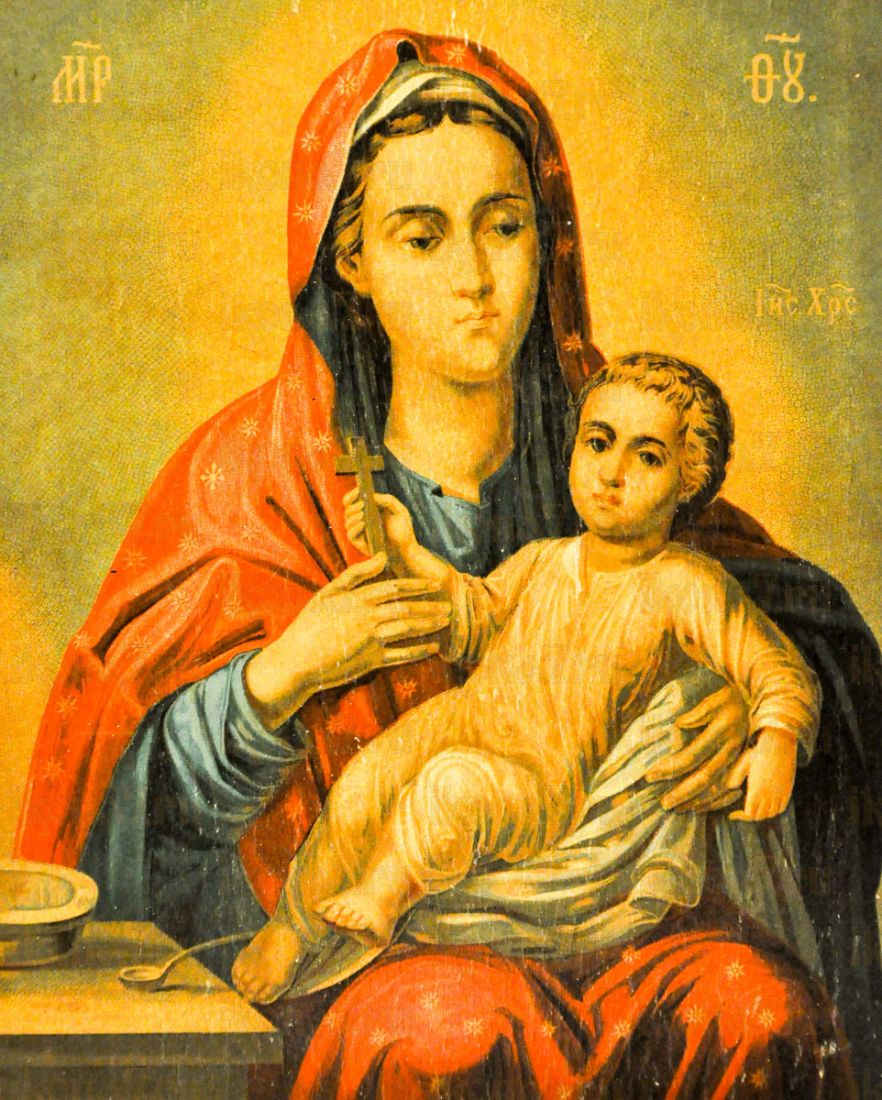 Козельщанская икона Божией Матери (копия старинной)