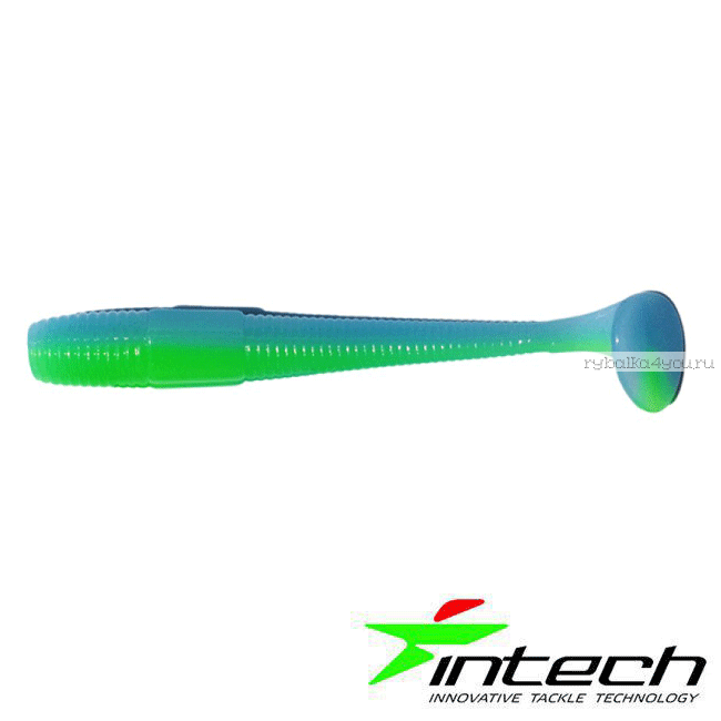 Мягкая приманка Intech Long Heel 3" / упаковка 8шт / цвет: IN70/  7,5 см