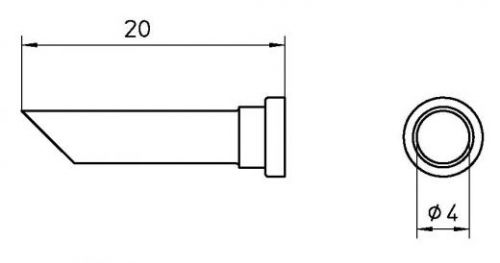 Жало / Наконечник Weller LT 44CP