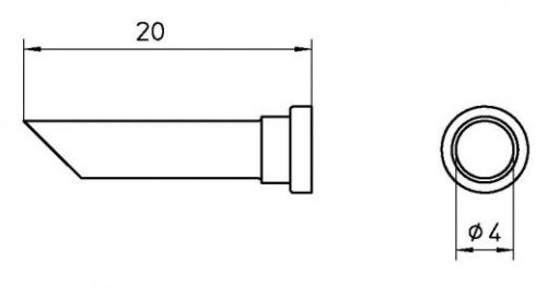 Наконечник Weller LT 44CP