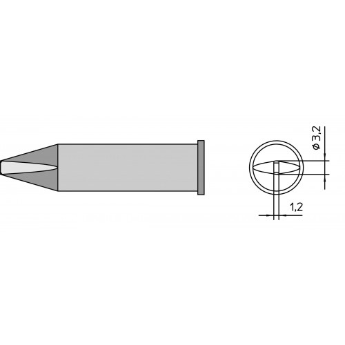 Жало / Наконечник Weller XHT C