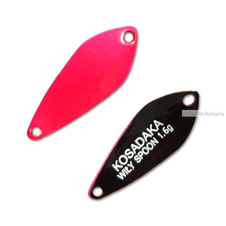 Блесна Kosadaka Trout Police Wily Spoon 1,6гр / 27мм /цвет: A16