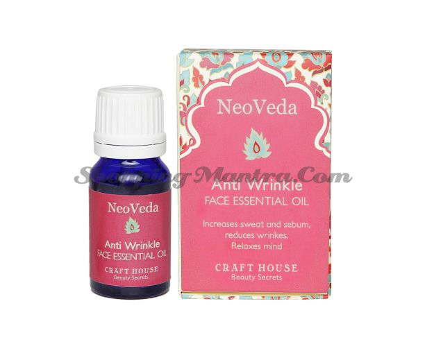 Эфирное масло против морщин НеоВеда | NeoVeda Anti Wrinkle Face Essential Oil