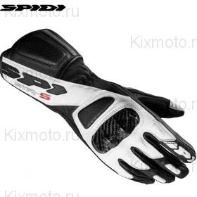Мотоперчатки женские Spidi STR-5, Чернo-белые