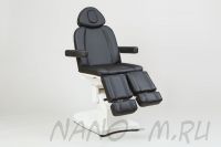 Педикюрное кресло SD-3708AS, 3 мотора черное