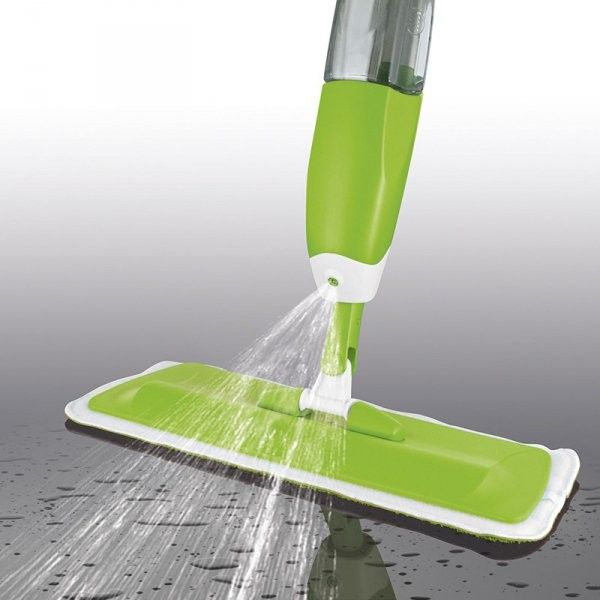 Швабра Со Встроенным Распылителем Healthy Spray Mop, Цвет Зеленый