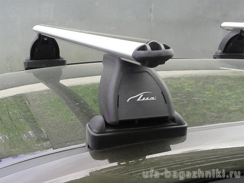 Багажник на крышу Mercedes-Benz CLS-klasse II (W218), Lux, аэродинамические  дуги (53 мм)