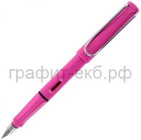 Ручка перьевая Lamy Safari розовая F 013