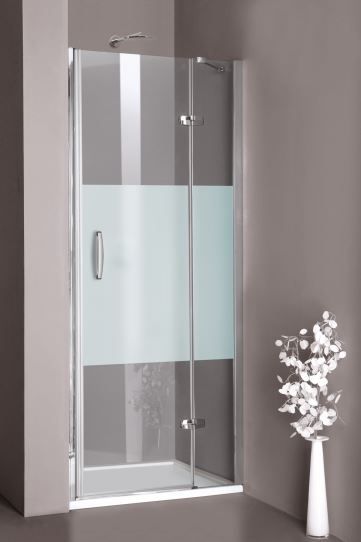 Huppe Aura elegance Двухсекционная раздвижная душевая дверь с неподвижными сегментами 4021 схема 2
