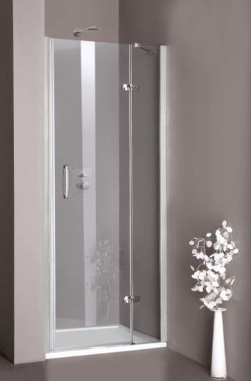 Huppe Aura elegance Односекционная раздвижная душевая дверь с неподвижным сегментом, крепление слева 4014 схема 4