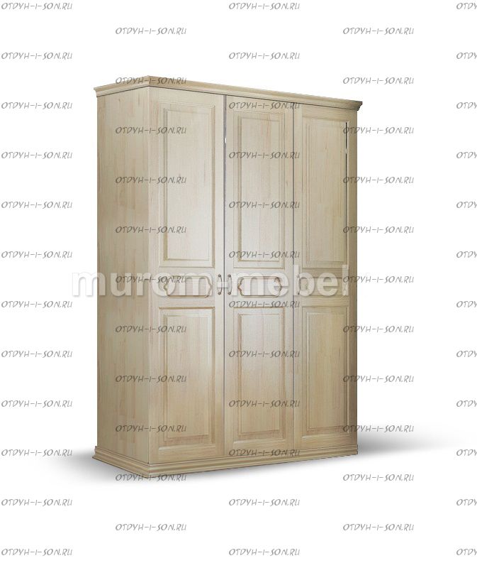 Шкаф 3-дверный Лира