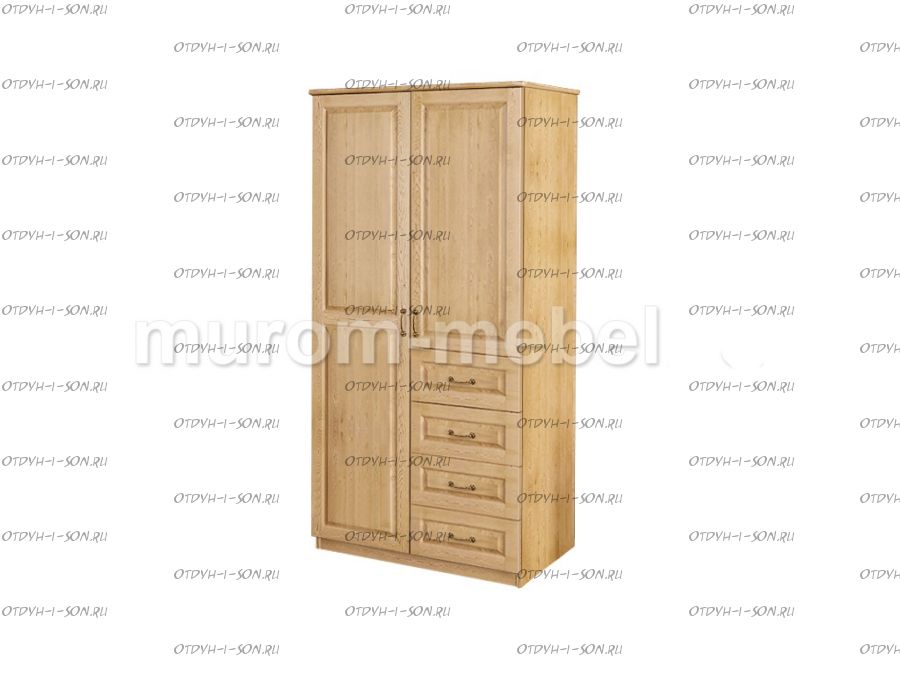 Шкаф 2-дверный ECO-10 (80х45х190)