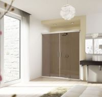 Huppe Design elegance Распашная душевая дверь с дополнительным элементом для ниши 8E72 схема 5