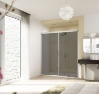 Huppe Design elegance Распашная душевая дверь с дополнительным элементом для ниши 8E72 схема 6